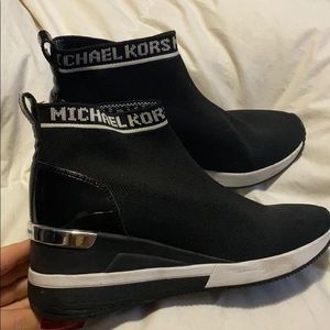 Women’s Michael Kors stretch-knit shoes